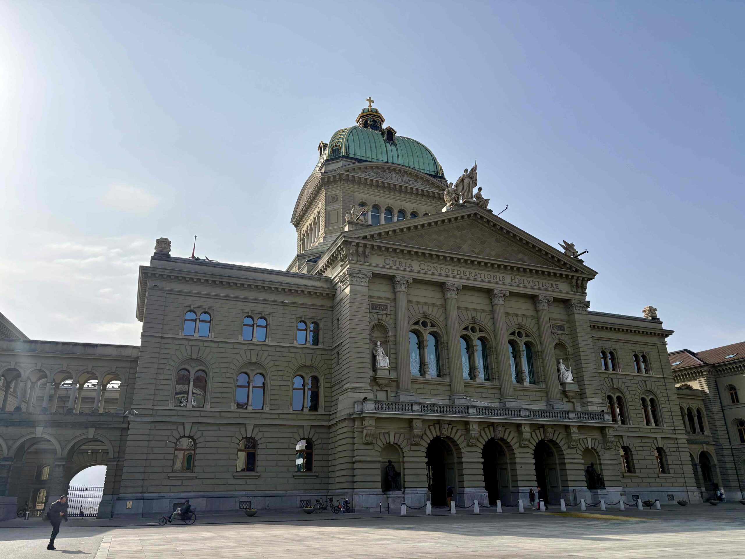 Palazzo federale, Berna, 8 marzo 2026